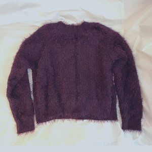 Forever 21 warm Fuzzy Sweater (Purple) NEW & UNWORN